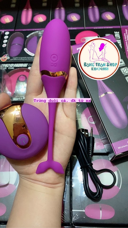 Trứng rung đuôi cá được tích hợp nhiều chức năng rung khác nhau
