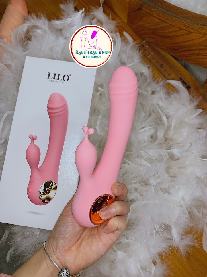 Dương vật giả LiLo Gene 30 chế độ rung kích thích vùng kín cho phụ nữ