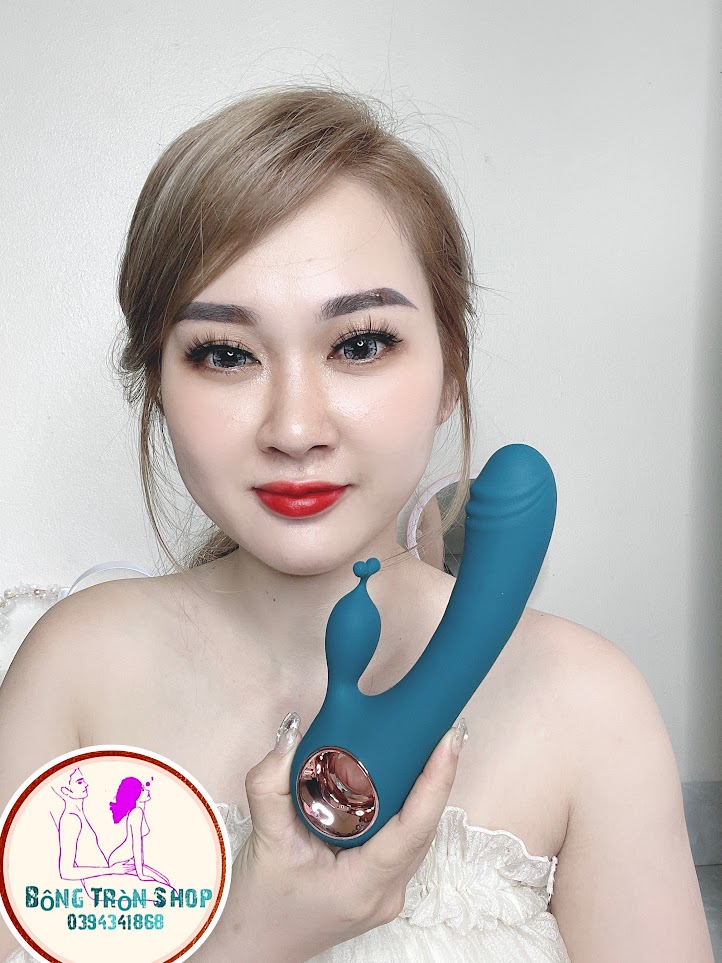 Dương vật giả LiLo rung 30 chế độ đa năng khác nhau tại đầu dương vật kết hợp với nhánh phụ hình chú thỏ