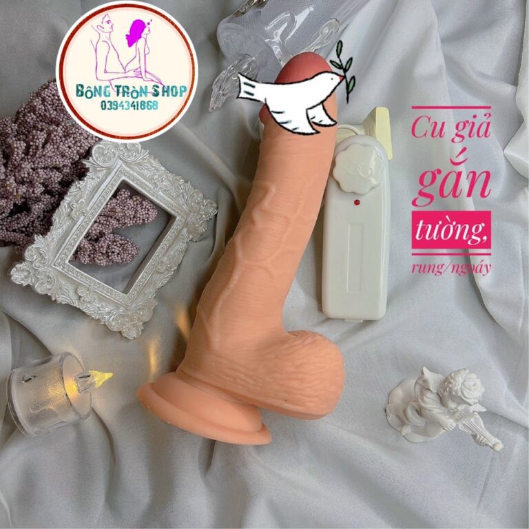 Dương vật Nhật Bản 20cm cao cấp rung ngoáy