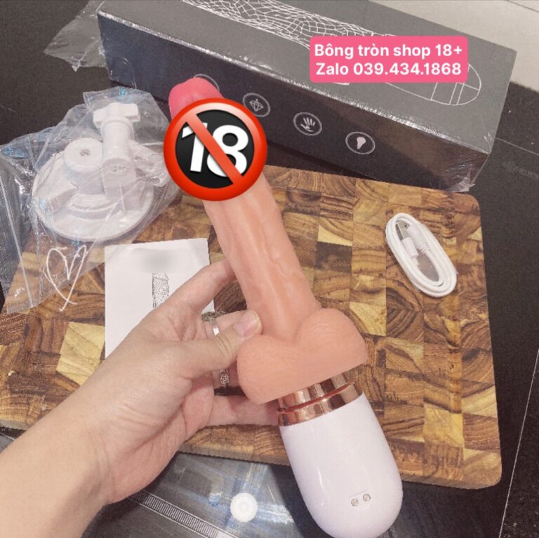 Dương vật giả Vibrato rung ngoáy lắc thụt cầm tay